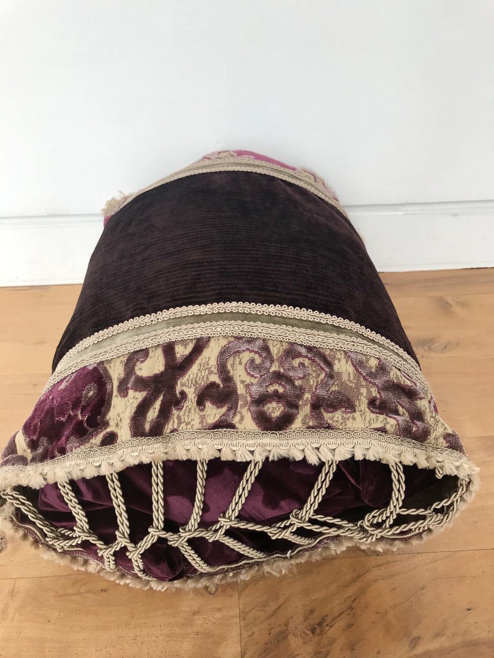 “Carpetbagger” style Velvet Cord Cushion