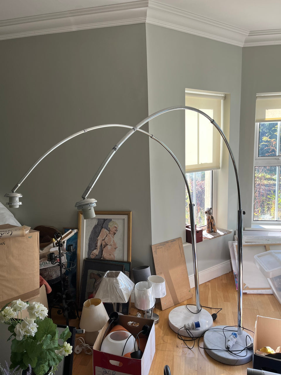 Large Arching Floor Lamp