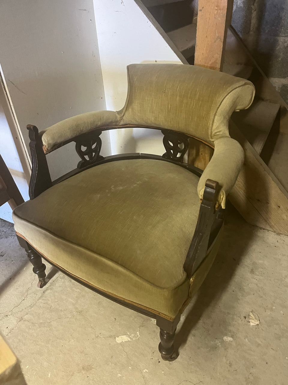Antique Library Chair
