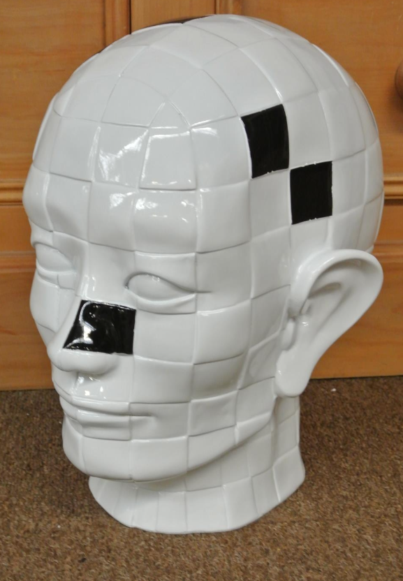 Ceramic Modernist Bust