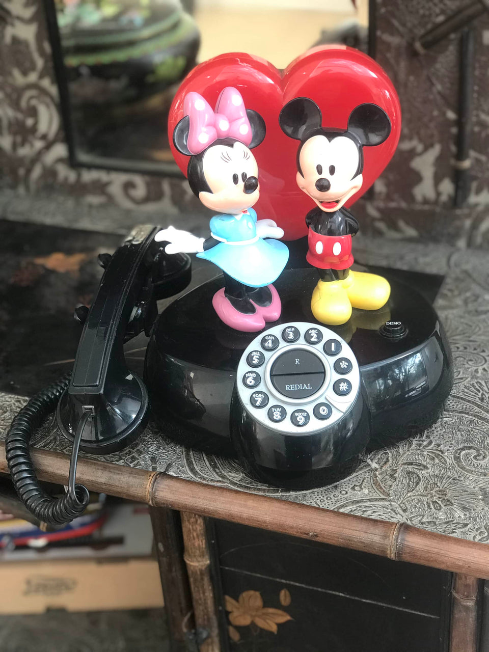 Micky & Minnie Retro Telephone