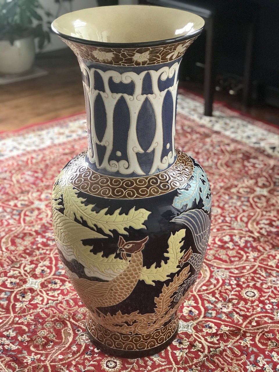 large porcelain vase