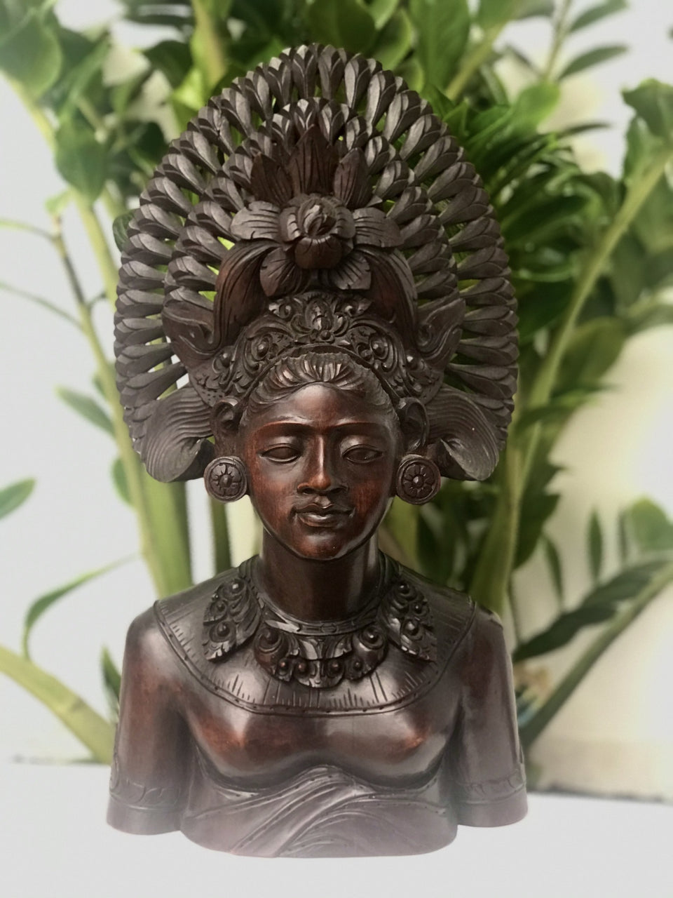 Hand Carved Balinese Tribal Woman